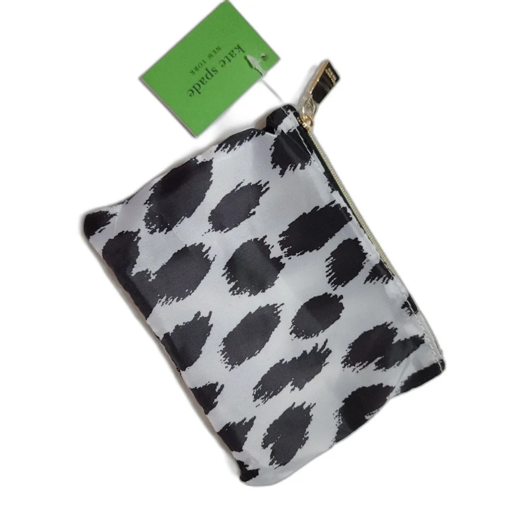 Kate Spade Reusable Produce Bag Shopping Tote with Zipper Storage Pouch NWT
